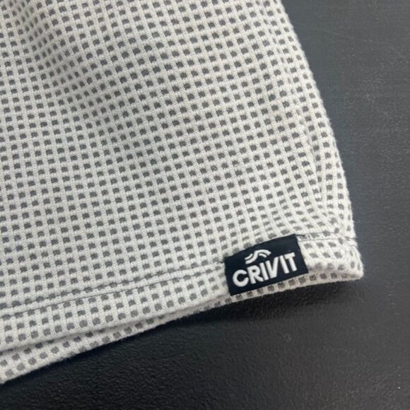 Crivit White and Grey Waffle Shorts Size XL 16/18 - Picture 6 of 12